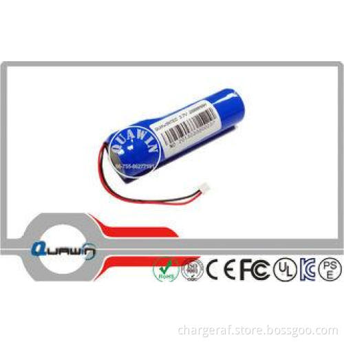 3.7 V 2800Mah Rechargeable Lithium Battery Pack For Lighted
